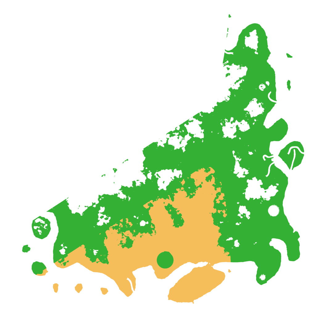 Biome Rust Map: Procedural Map, Size: 5000, Seed: 6500000