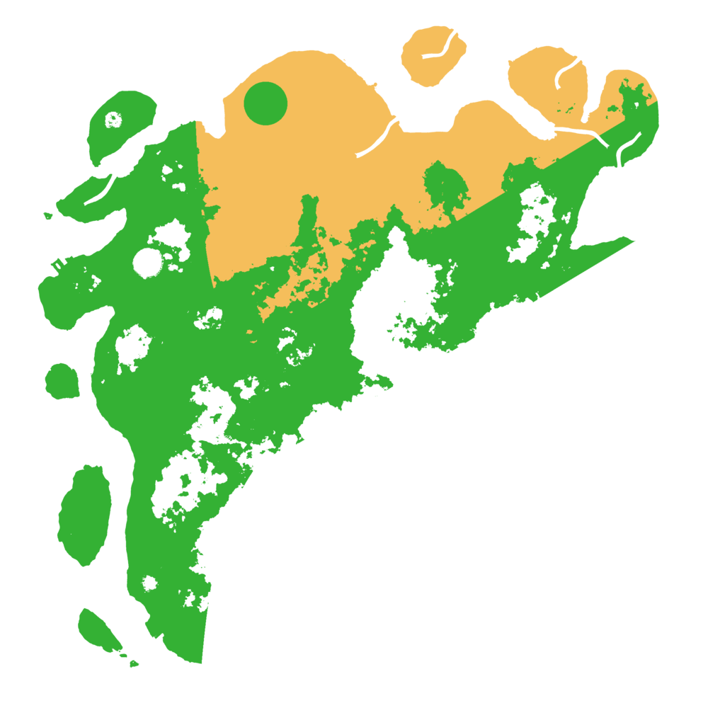 Biome Rust Map: Procedural Map, Size: 4400, Seed: 17634834