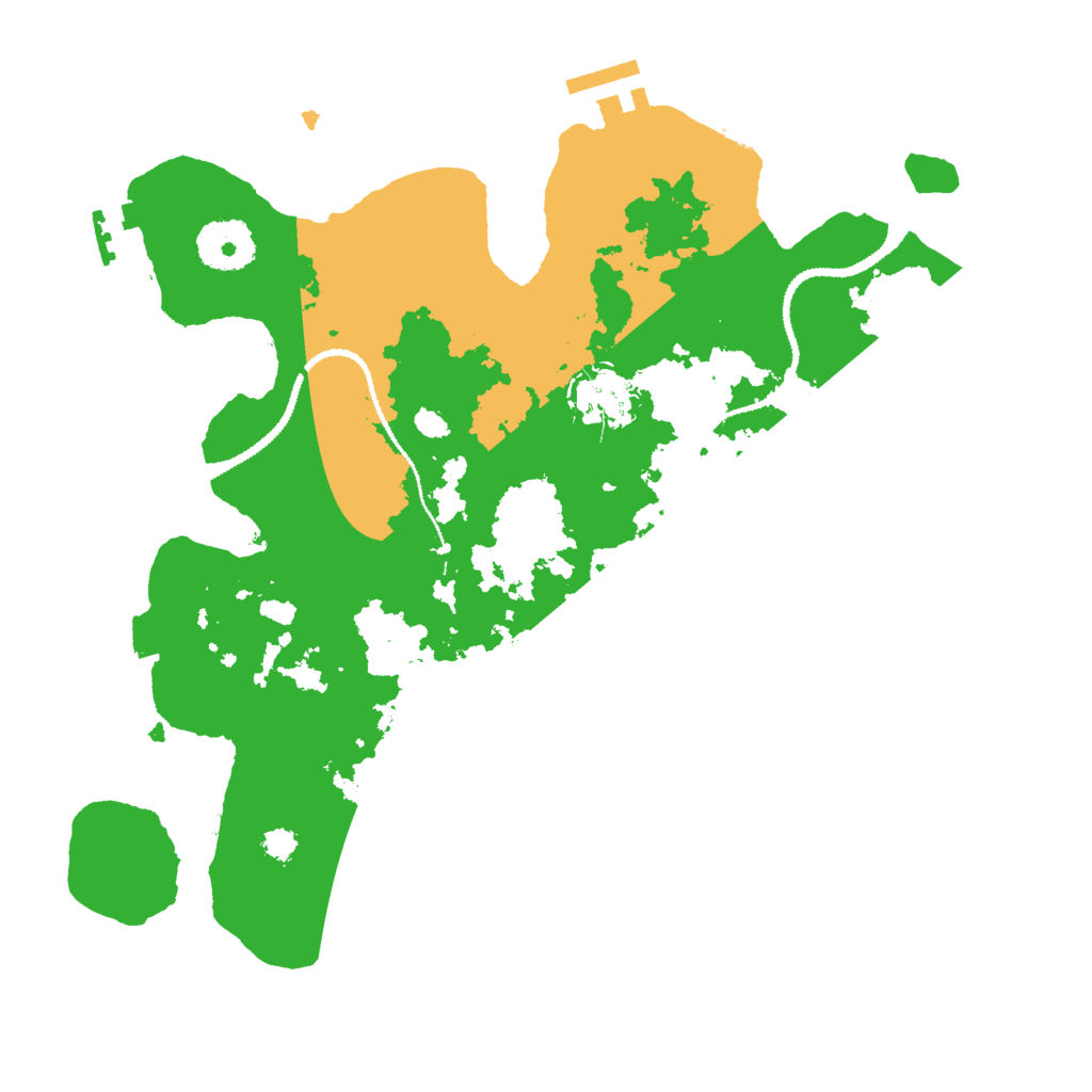 Biome Rust Map: Procedural Map, Size: 3000, Seed: 1569916164