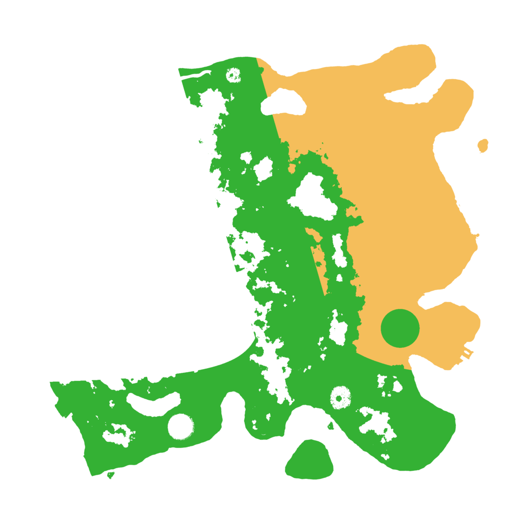 Biome Rust Map: Procedural Map, Size: 3550, Seed: 65272239
