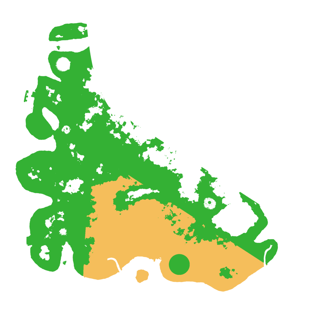Biome Rust Map: Procedural Map, Size: 3950, Seed: 95163580