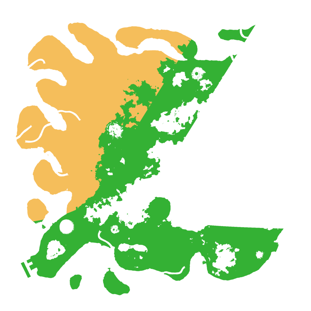 Biome Rust Map: Procedural Map, Size: 3850, Seed: 98566809