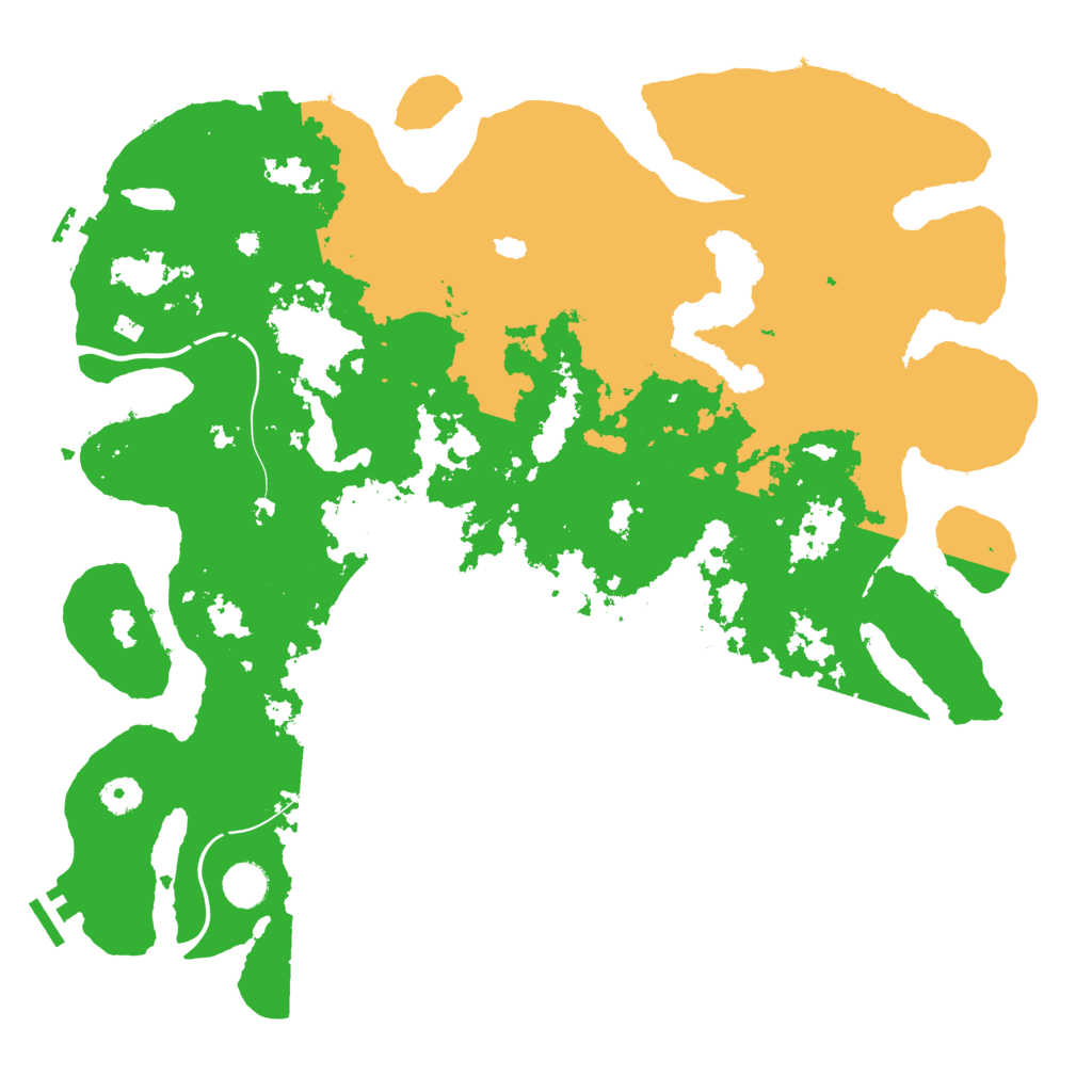Biome Rust Map: Procedural Map, Size: 4250, Seed: 2066922350