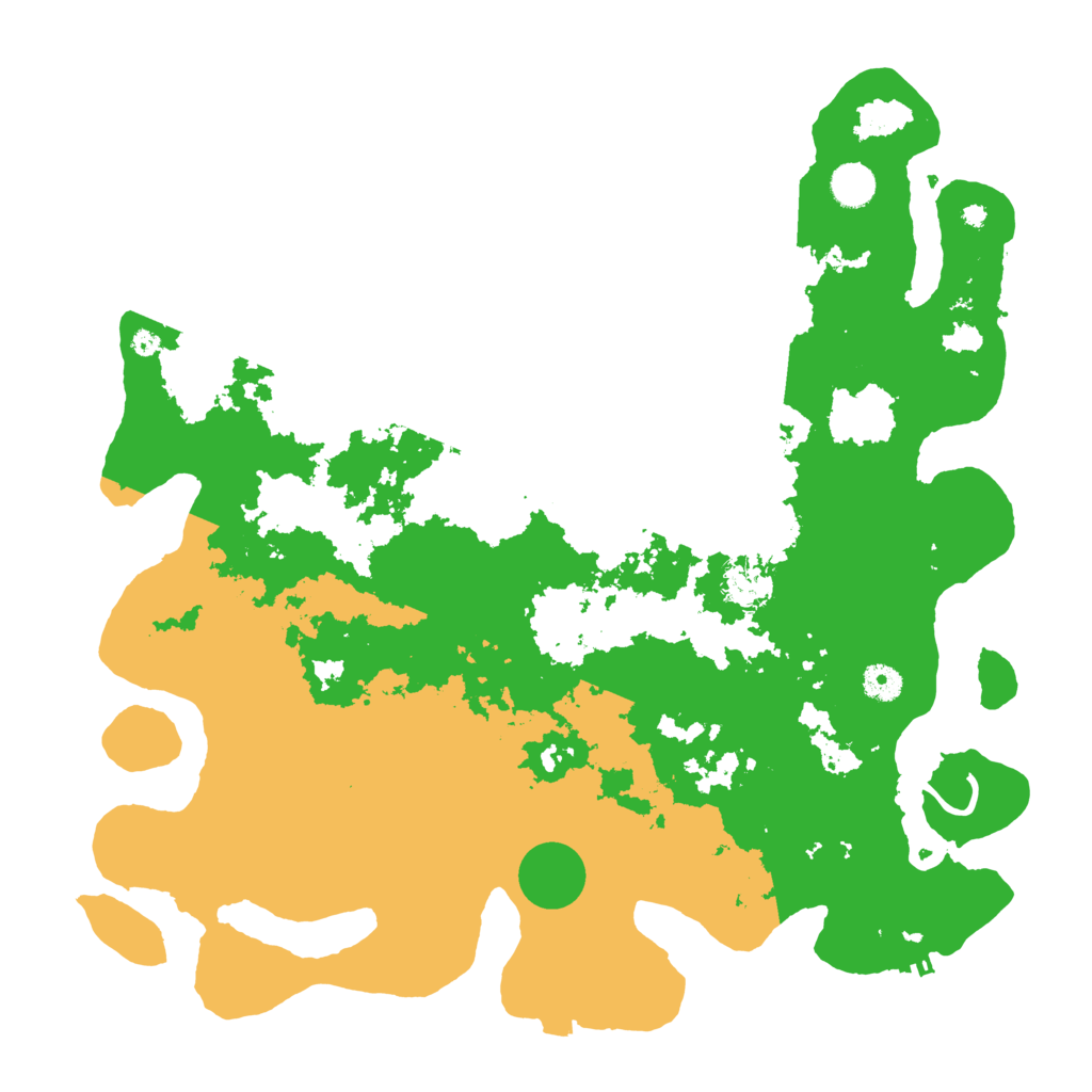 Biome Rust Map: Procedural Map, Size: 4300, Seed: 56614062