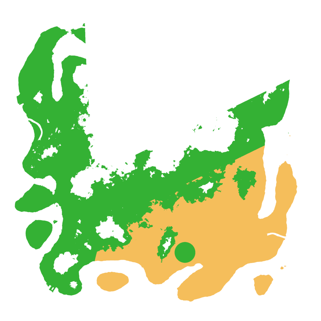 Biome Rust Map: Procedural Map, Size: 4100, Seed: 17165413