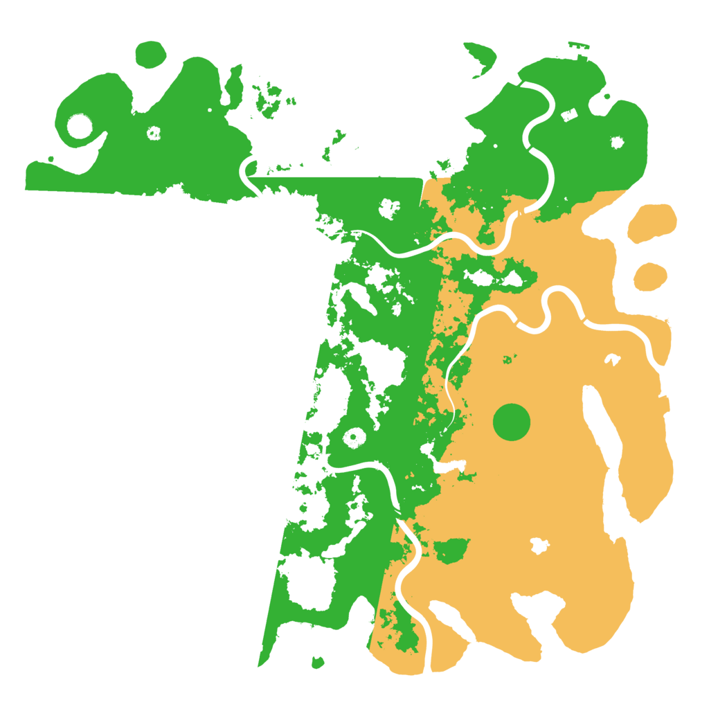 Biome Rust Map: Procedural Map, Size: 5000, Seed: 858657534