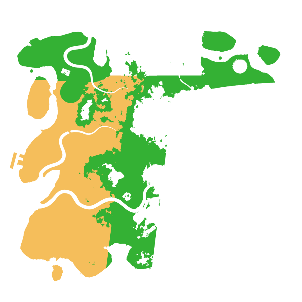 Biome Rust Map: Procedural Map, Size: 3750, Seed: 4662450