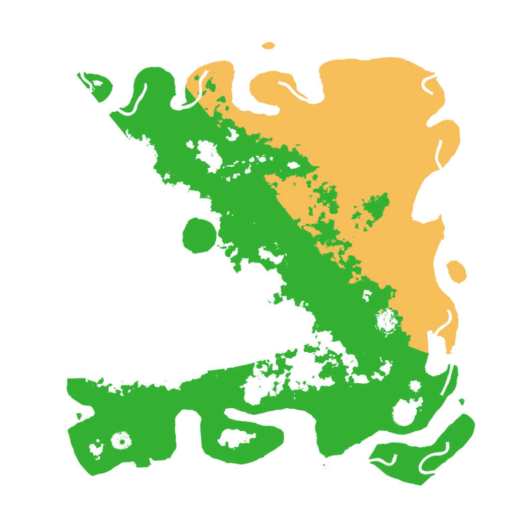 Biome Rust Map: Procedural Map, Size: 4100, Seed: 50849144