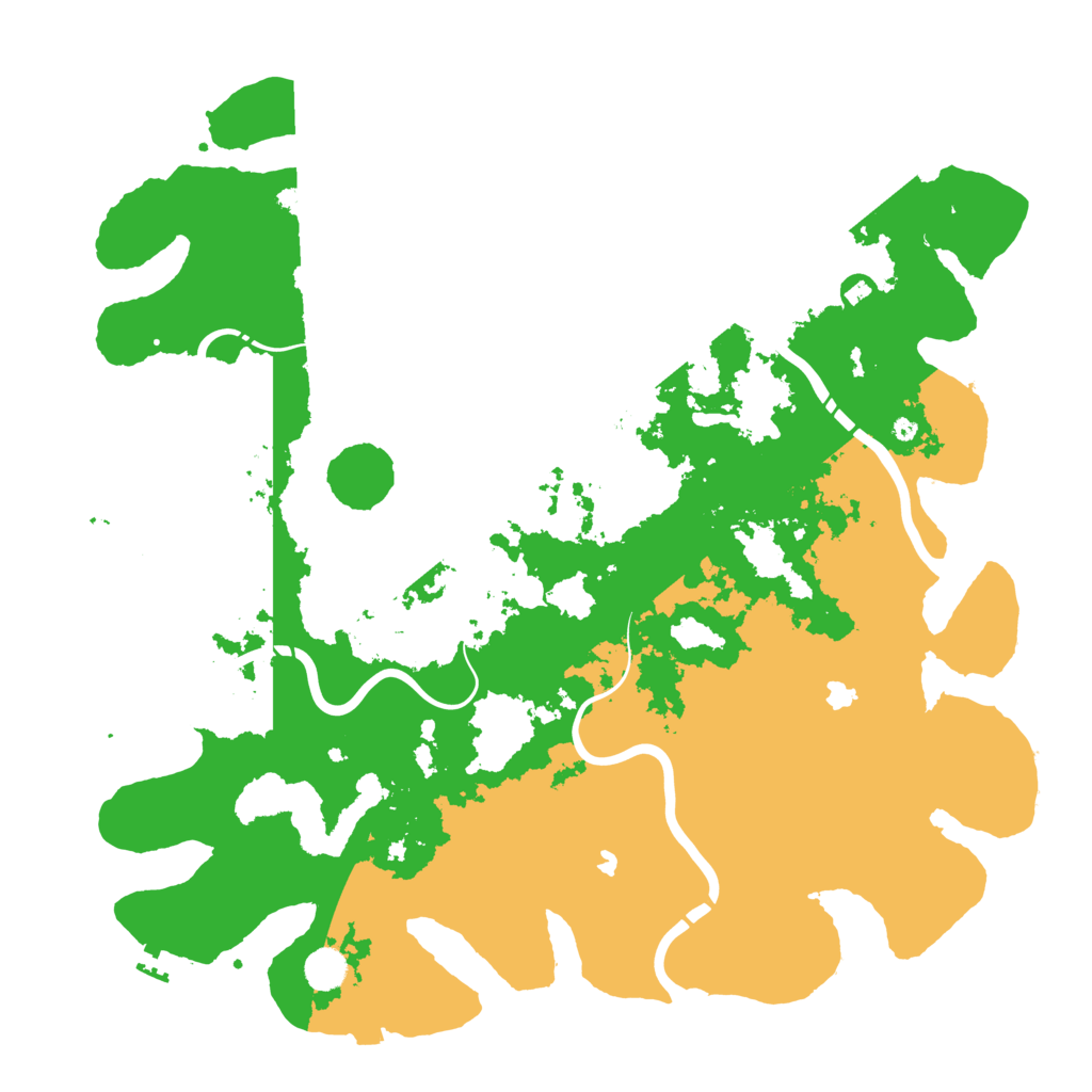 Biome Rust Map: Procedural Map, Size: 4700, Seed: 739299454