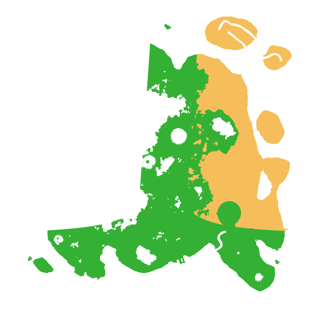 Biome Rust Map: Procedural Map, Size: 3550, Seed: 75845949