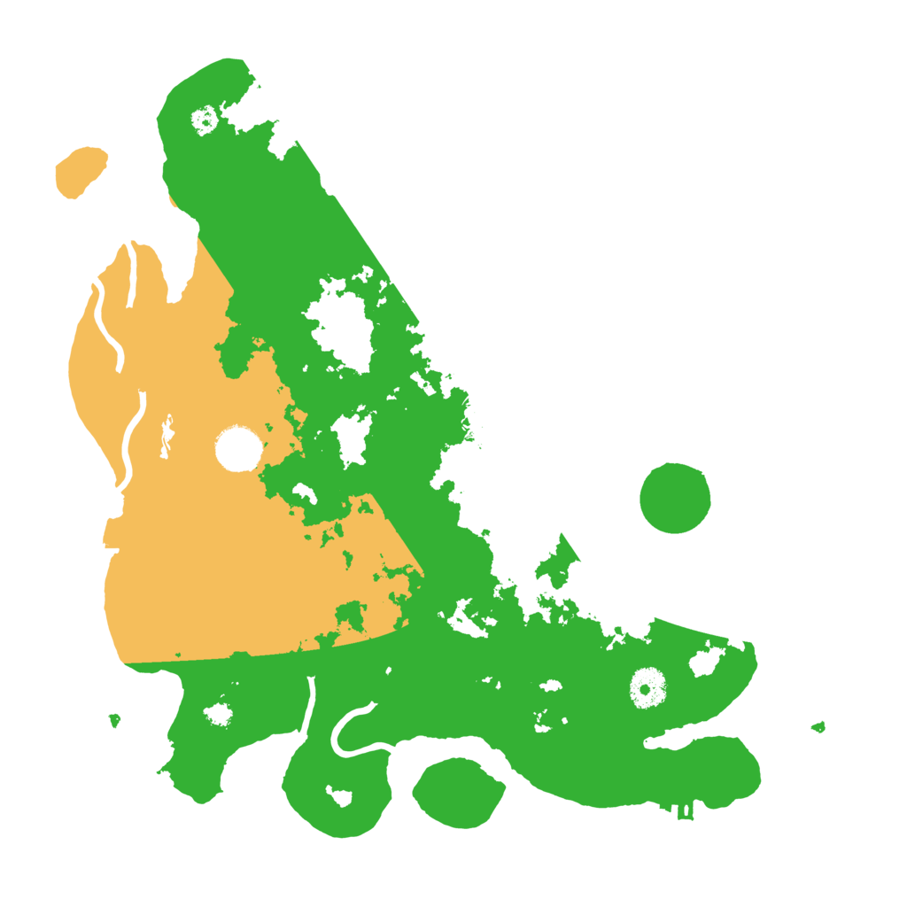 Biome Rust Map: Procedural Map, Size: 3500, Seed: 73514440