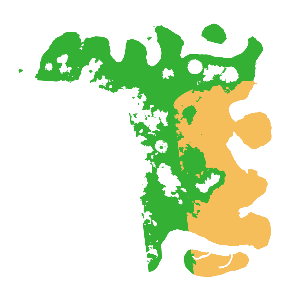 Biome Rust Map: Procedural Map, Size: 3550, Seed: 85915570