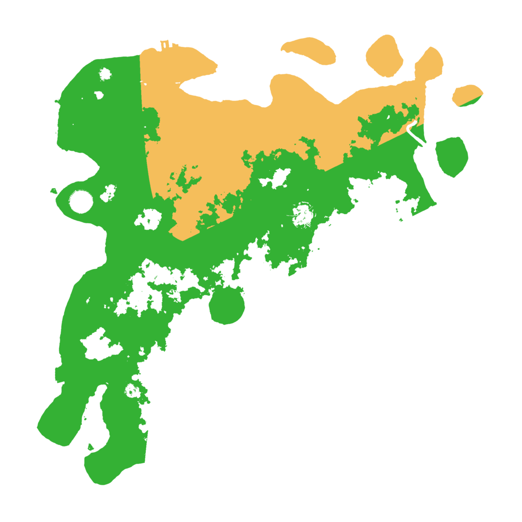Biome Rust Map: Procedural Map, Size: 3950, Seed: 21015659