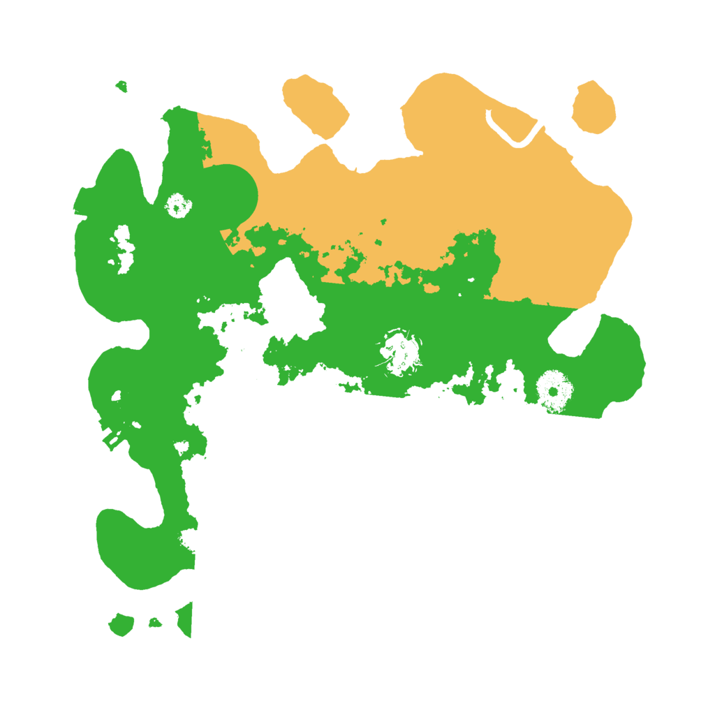 Biome Rust Map: Procedural Map, Size: 3000, Seed: 212177167