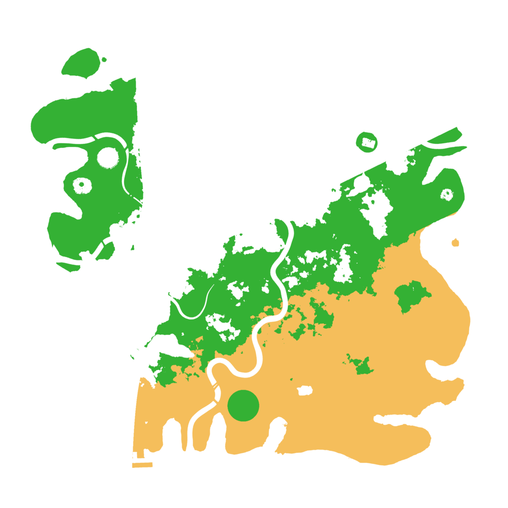 Biome Rust Map: Procedural Map, Size: 4250, Seed: 54641722
