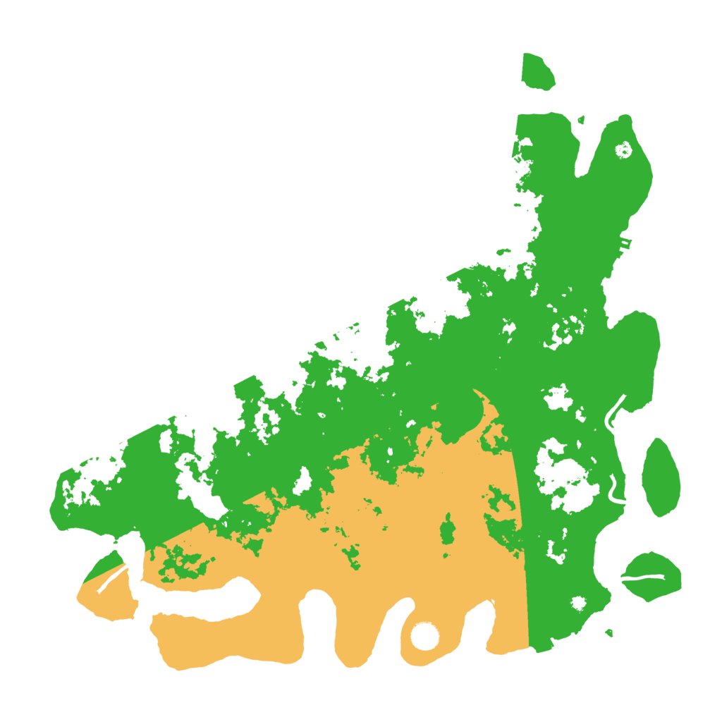 Biome Rust Map: Procedural Map, Size: 4500, Seed: 1073271107