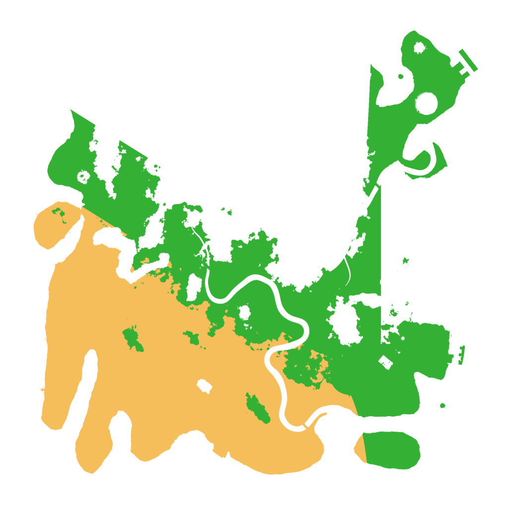 Biome Rust Map: Procedural Map, Size: 4000, Seed: 854247605