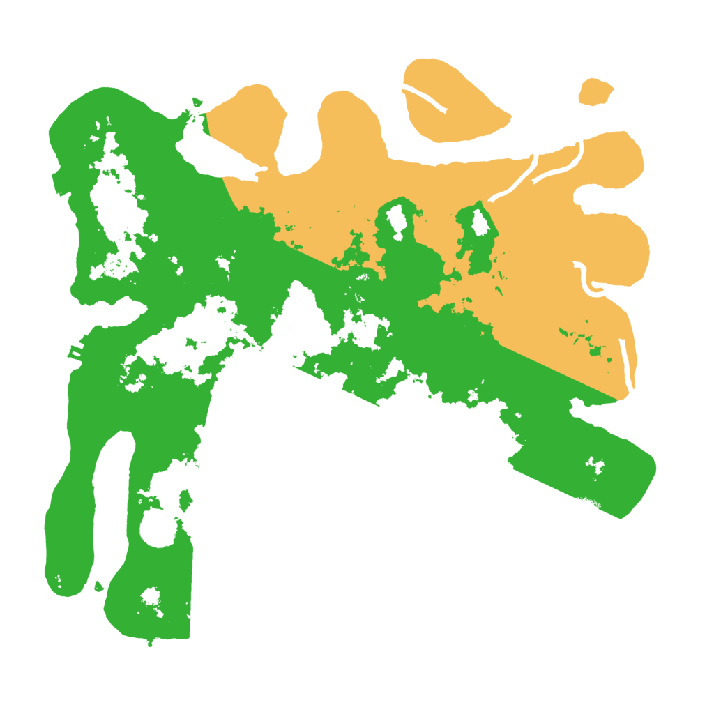 Biome Rust Map: Procedural Map, Size: 3500, Seed: 1938257623