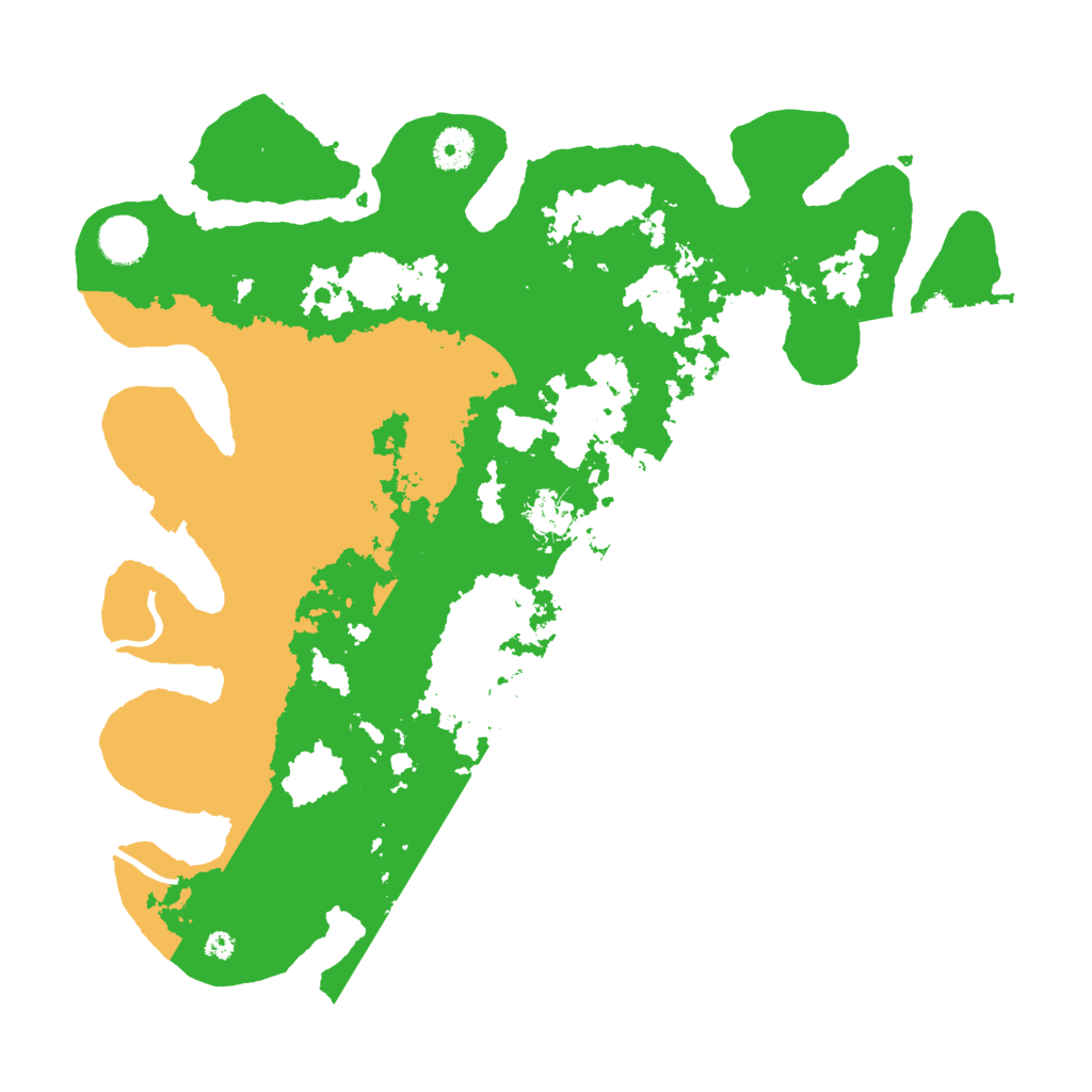 Biome Rust Map: Procedural Map, Size: 3900, Seed: 27954703