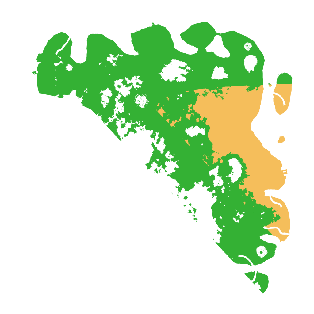Biome Rust Map: Procedural Map, Size: 4300, Seed: 33865531