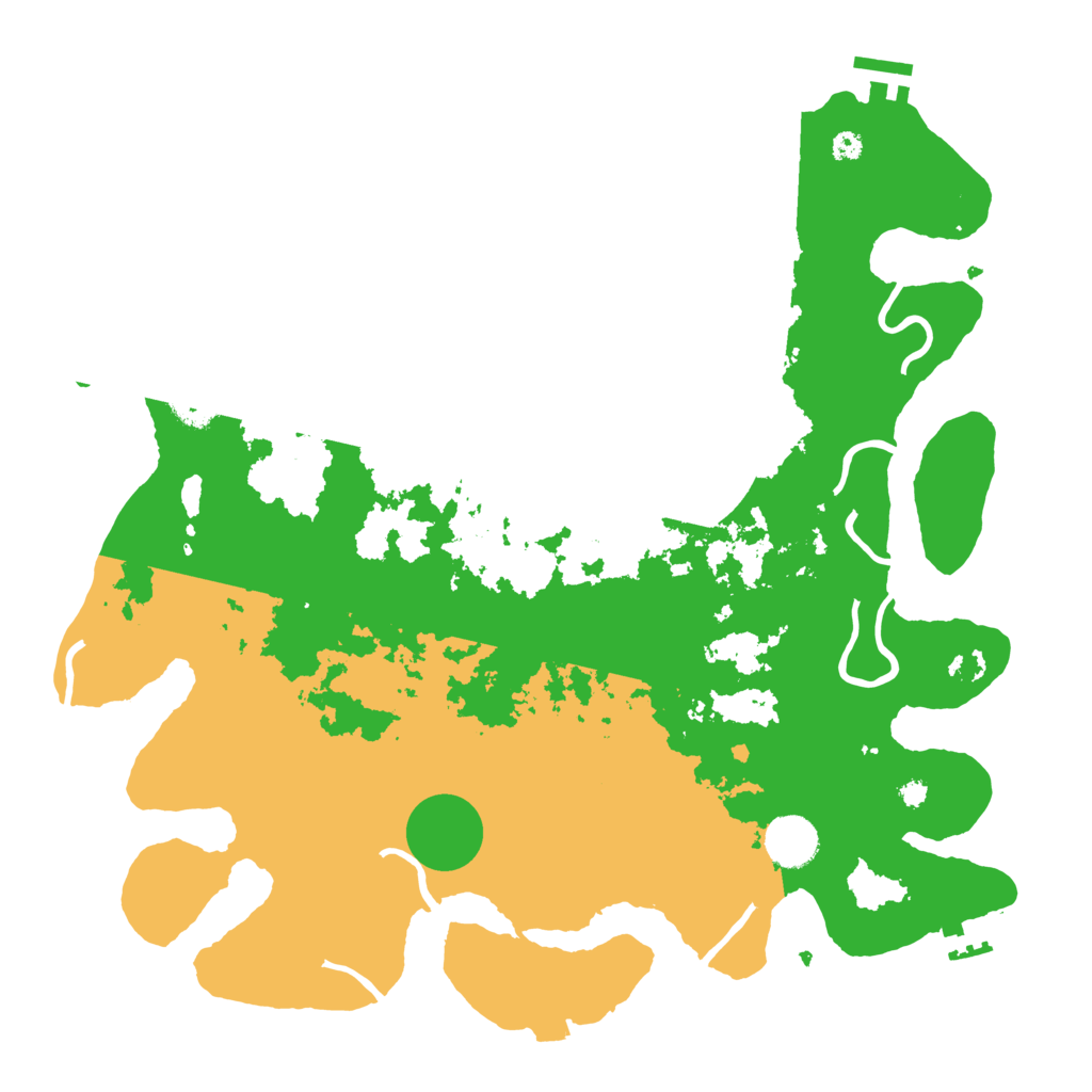 Biome Rust Map: Procedural Map, Size: 3750, Seed: 64752912