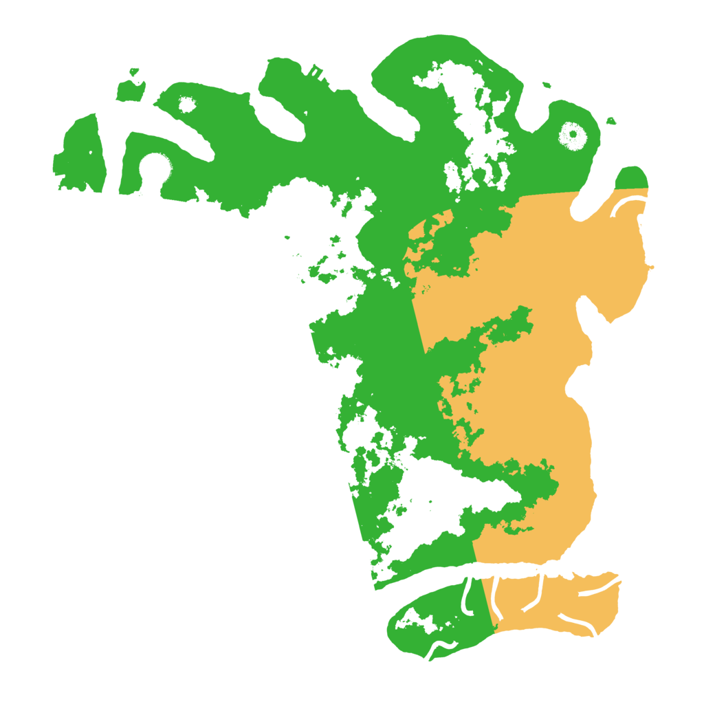 Biome Rust Map: Procedural Map, Size: 3850, Seed: 73994941