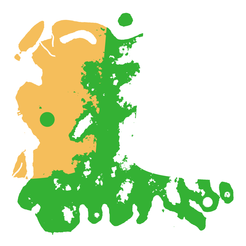 Biome Rust Map: Procedural Map, Size: 4400, Seed: 82320831