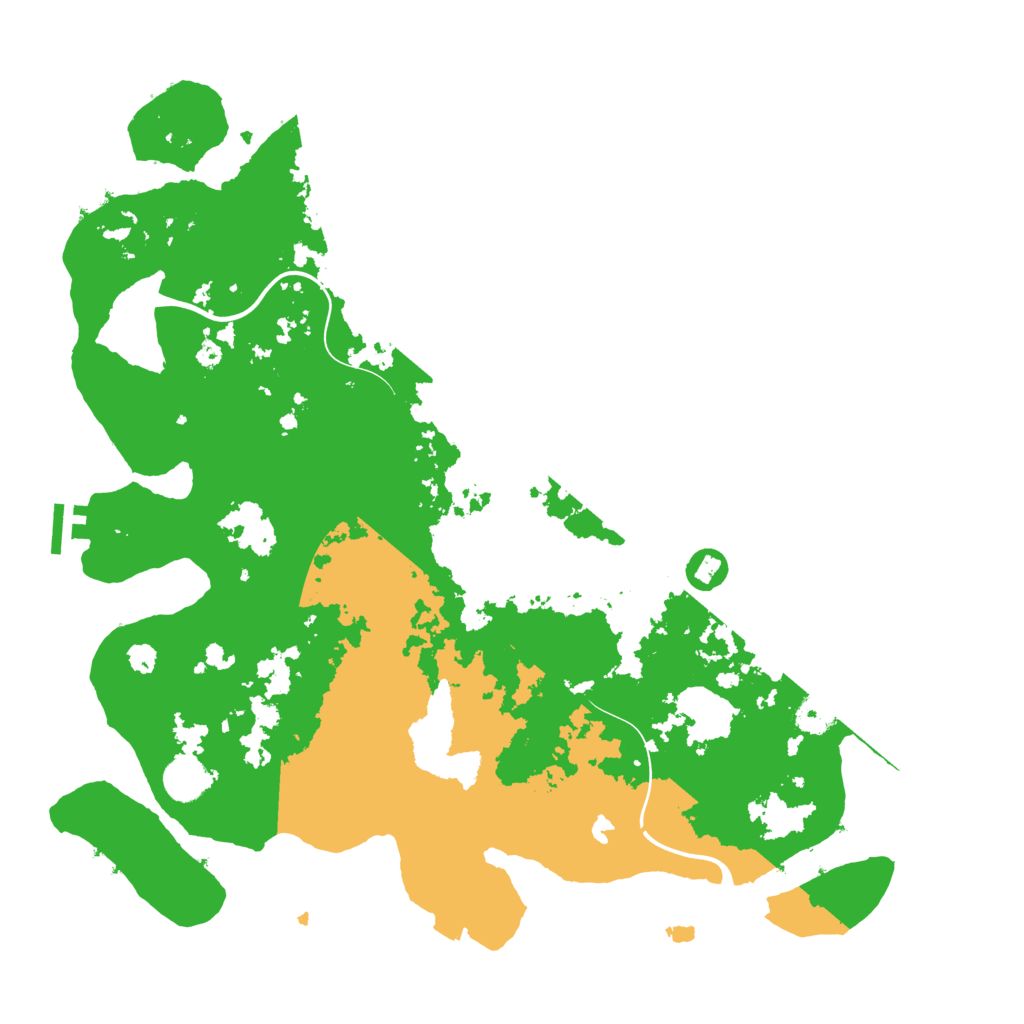 Biome Rust Map: Procedural Map, Size: 4100, Seed: 56128777