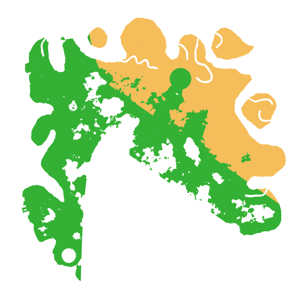 Biome Rust Map: Procedural Map, Size: 3750, Seed: 18563097