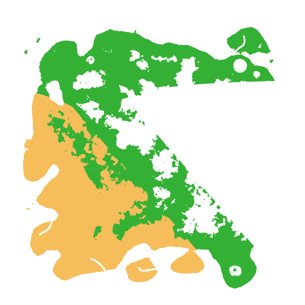 Biome Rust Map: Procedural Map, Size: 3950, Seed: 90004774
