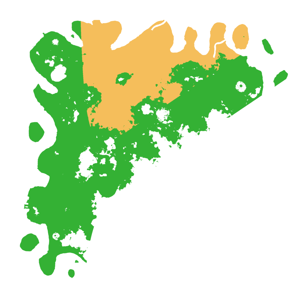 Biome Rust Map: Procedural Map, Size: 4400, Seed: 95659630