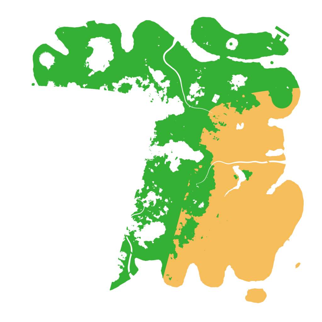 Biome Rust Map: Procedural Map, Size: 4100, Seed: 64941904
