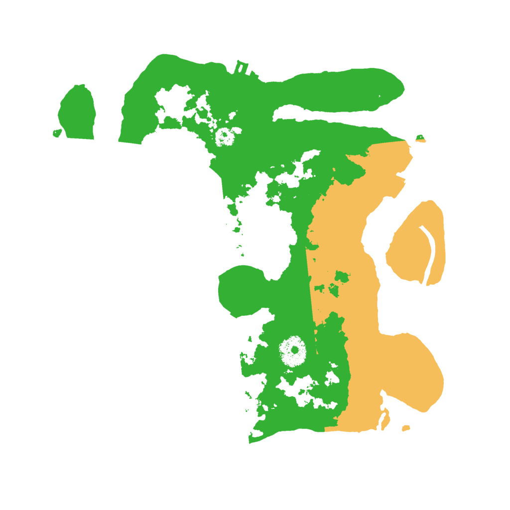 Biome Rust Map: Procedural Map, Size: 2679, Seed: 17777