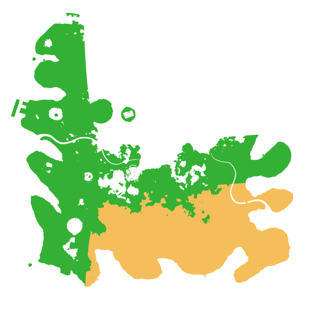 Biome Rust Map: Procedural Map, Size: 3550, Seed: 63012440