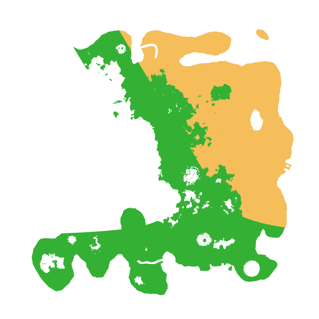 Biome Rust Map: Procedural Map, Size: 3500, Seed: 938242259