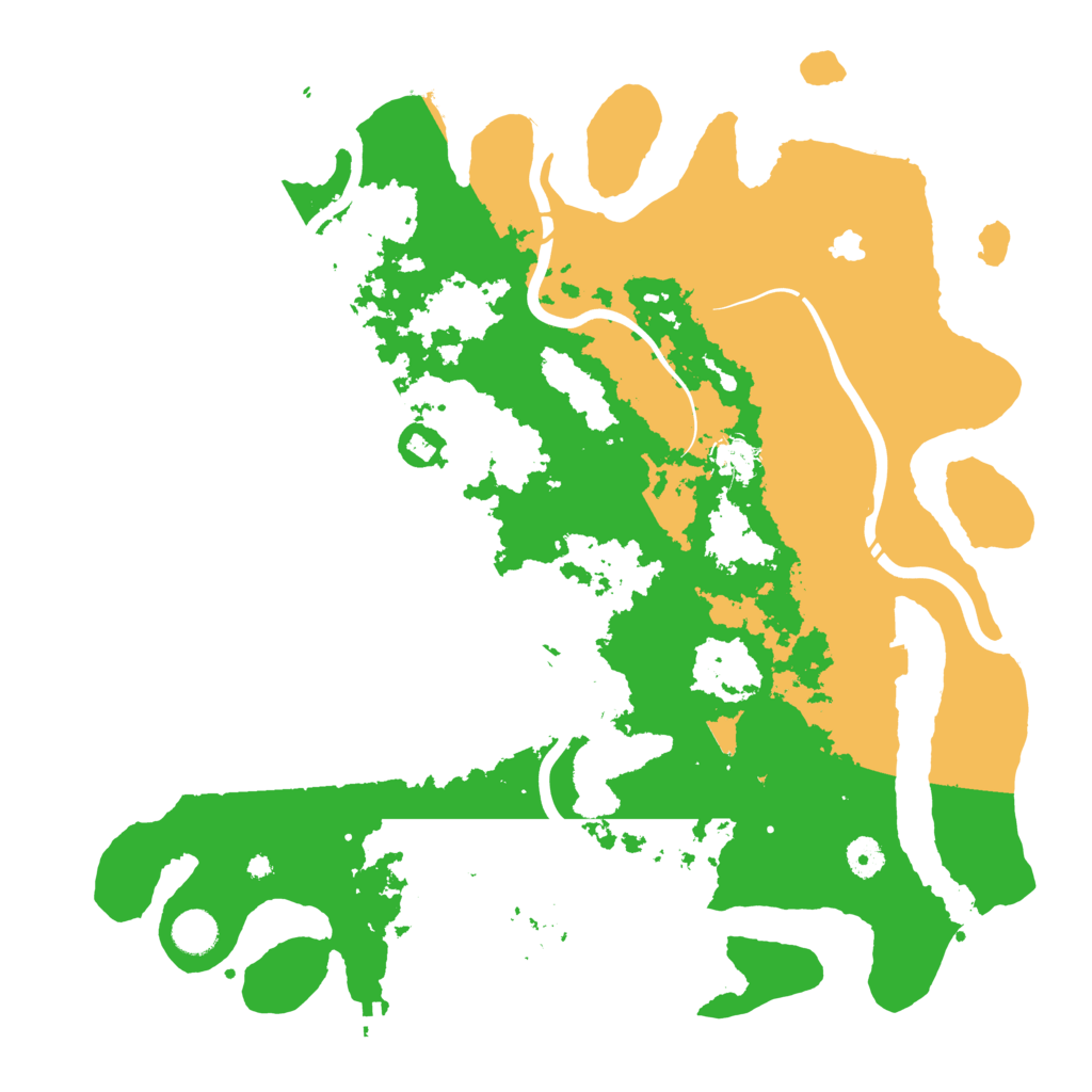 Biome Rust Map: Procedural Map, Size: 4250, Seed: 9199878