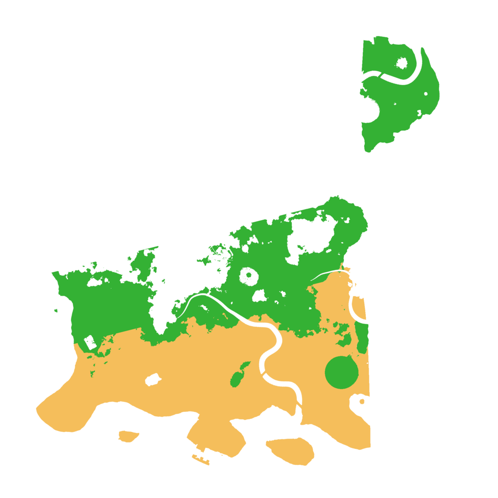 Biome Rust Map: Procedural Map, Size: 4000, Seed: 97146655
