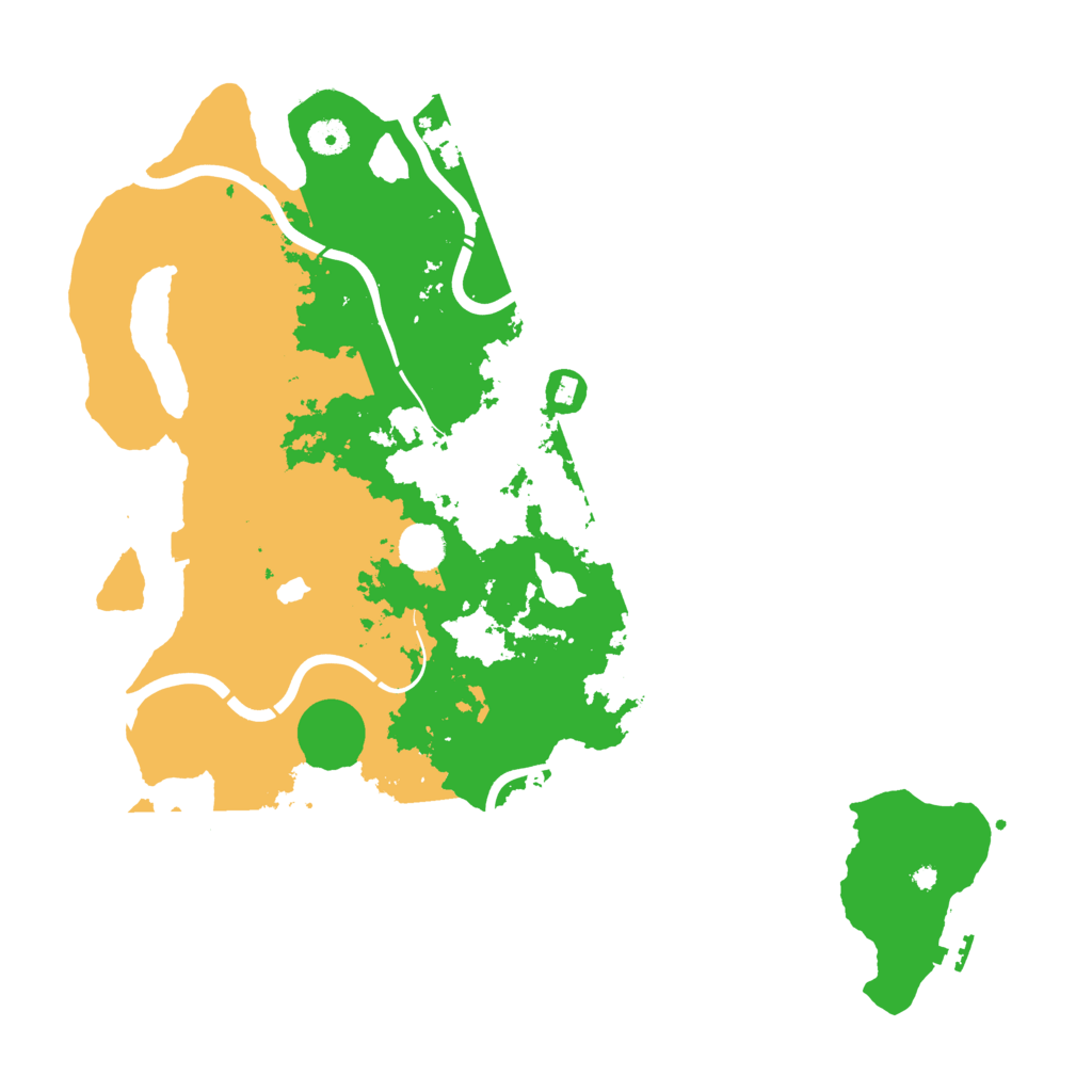 Biome Rust Map: Procedural Map, Size: 4250, Seed: 44917783