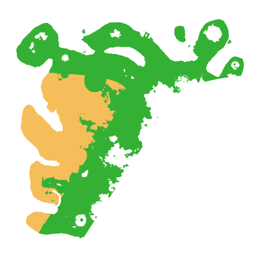 Biome Rust Map: Procedural Map, Size: 3400, Seed: 42134046