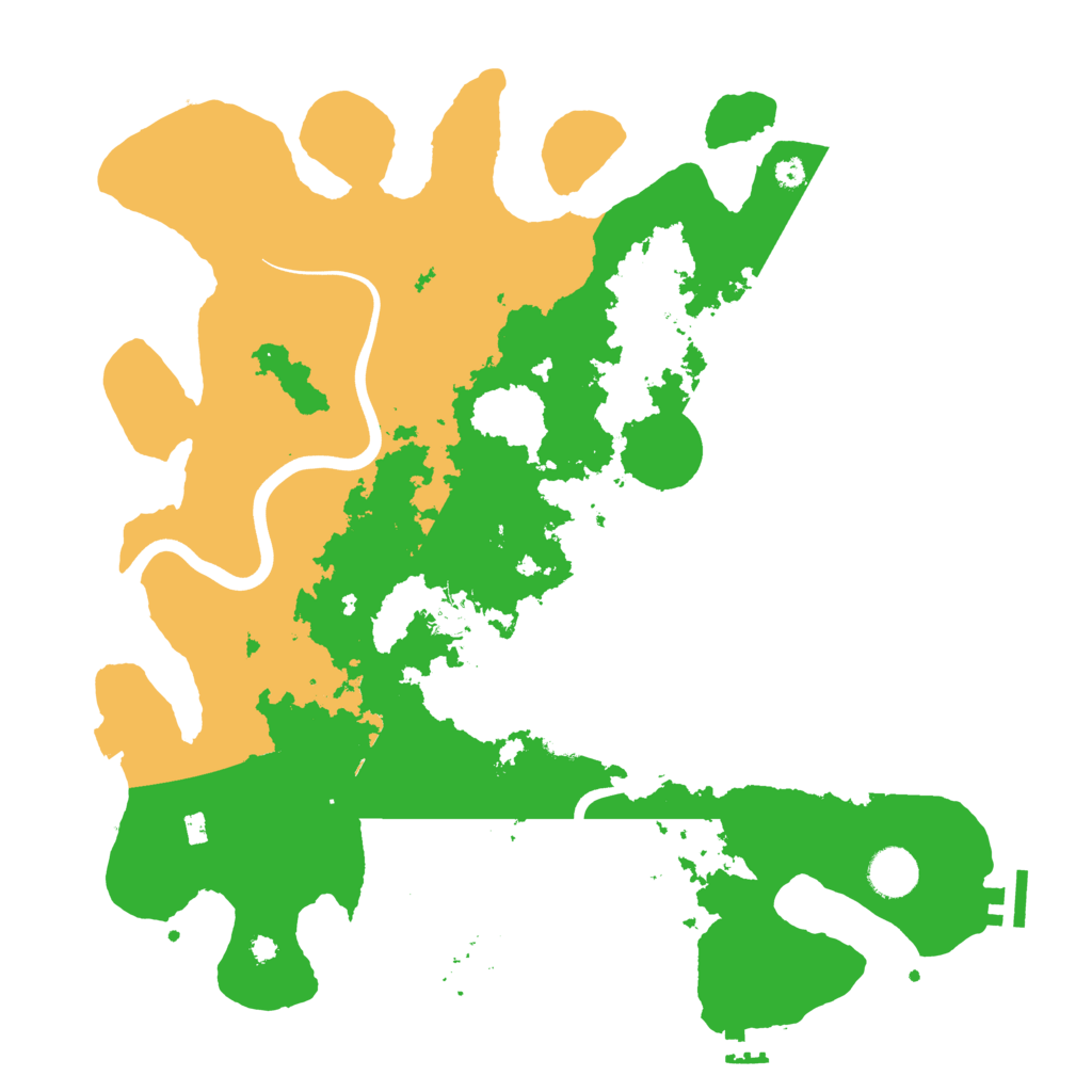 Biome Rust Map: Procedural Map, Size: 3850, Seed: 32652169