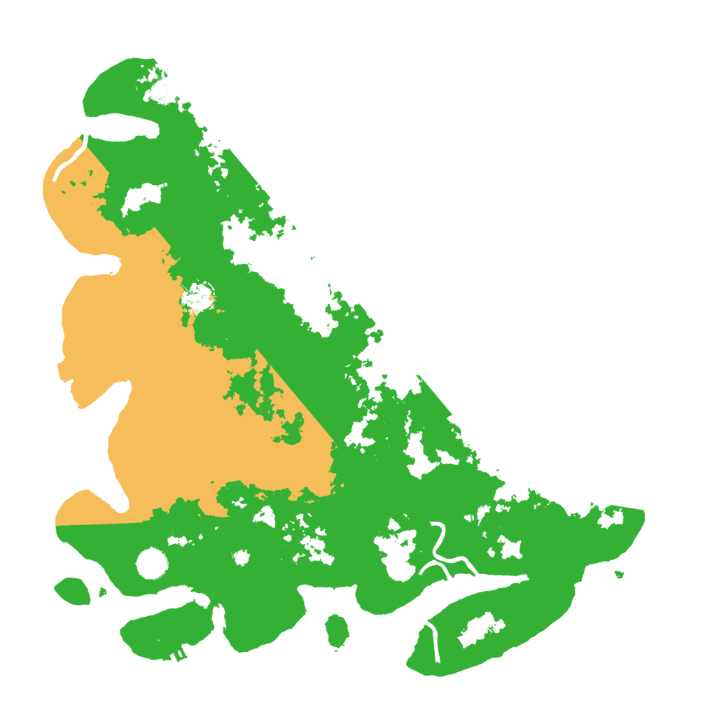 Biome Rust Map: Procedural Map, Size: 4100, Seed: 87275762