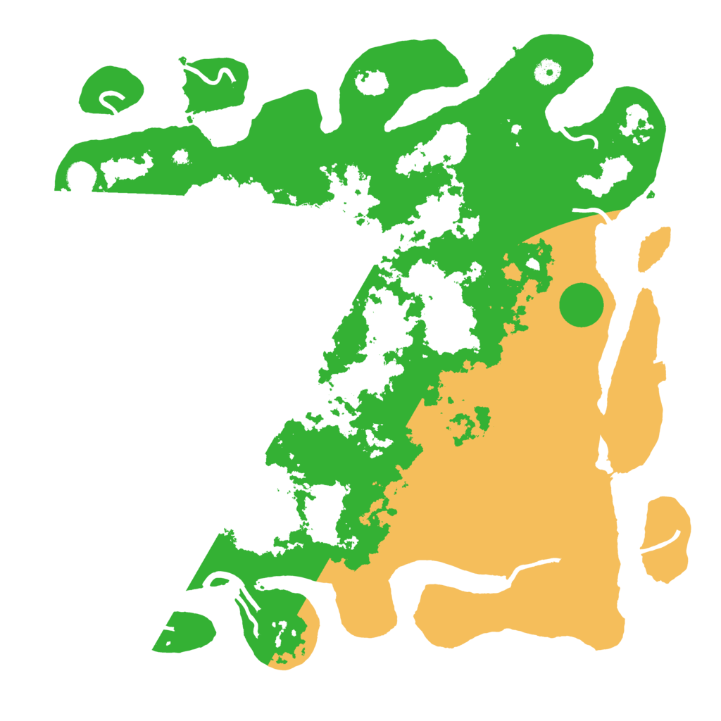 Biome Rust Map: Procedural Map, Size: 4300, Seed: 60900349