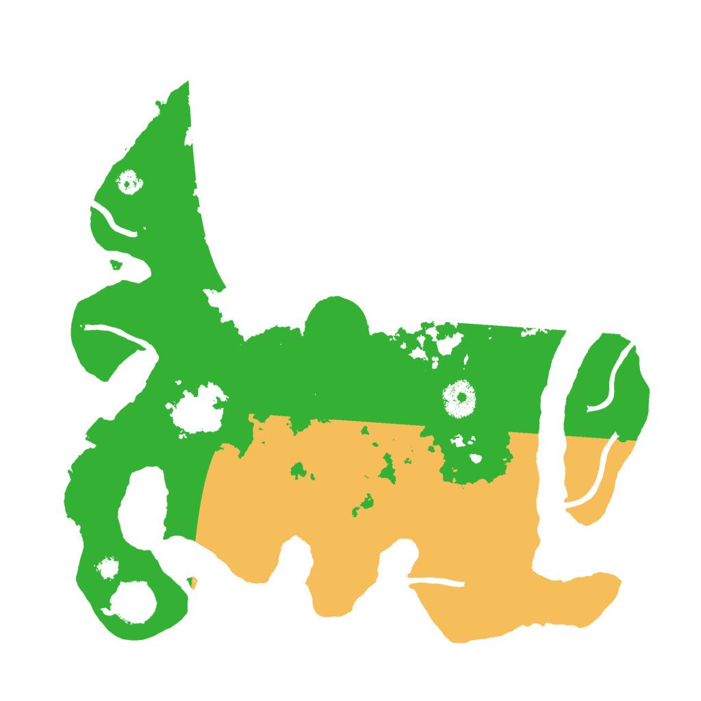 Biome Rust Map: Procedural Map, Size: 3000, Seed: 22548