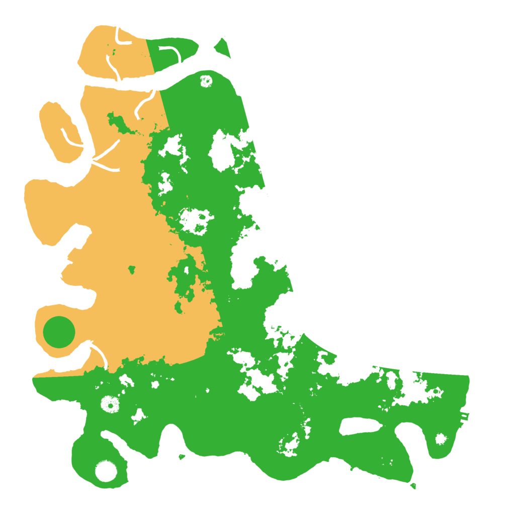 Biome Rust Map: Procedural Map, Size: 4250, Seed: 93546279