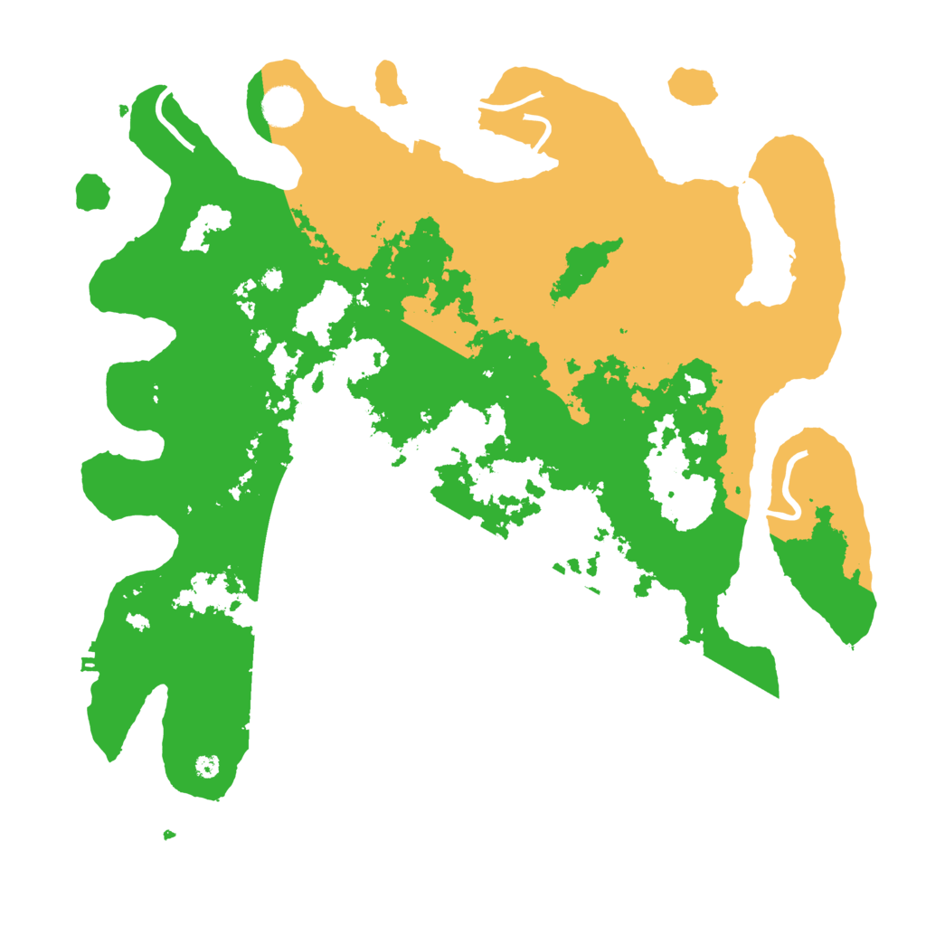 Biome Rust Map: Procedural Map, Size: 4000, Seed: 159159