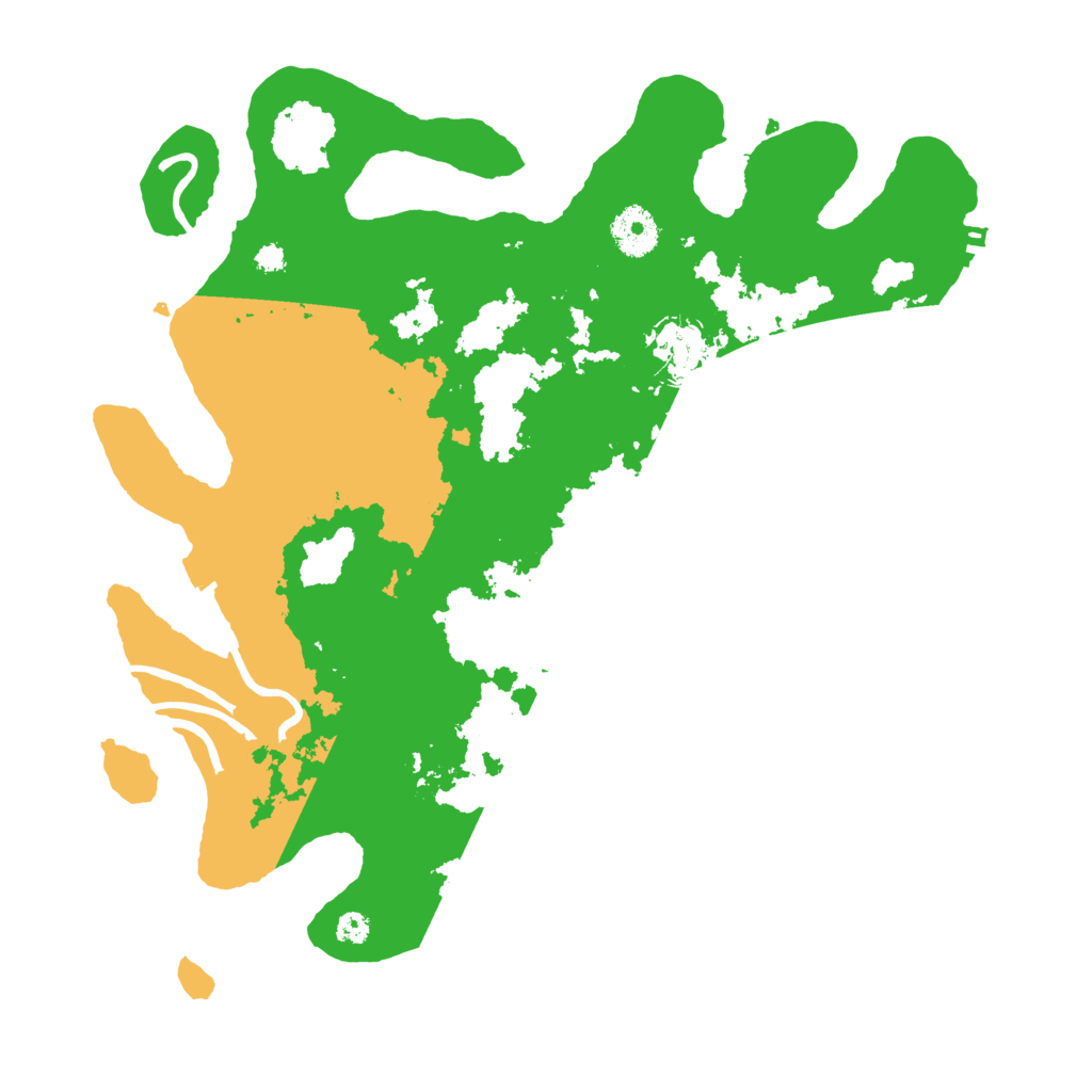 Biome Rust Map: Procedural Map, Size: 3450, Seed: 38922771
