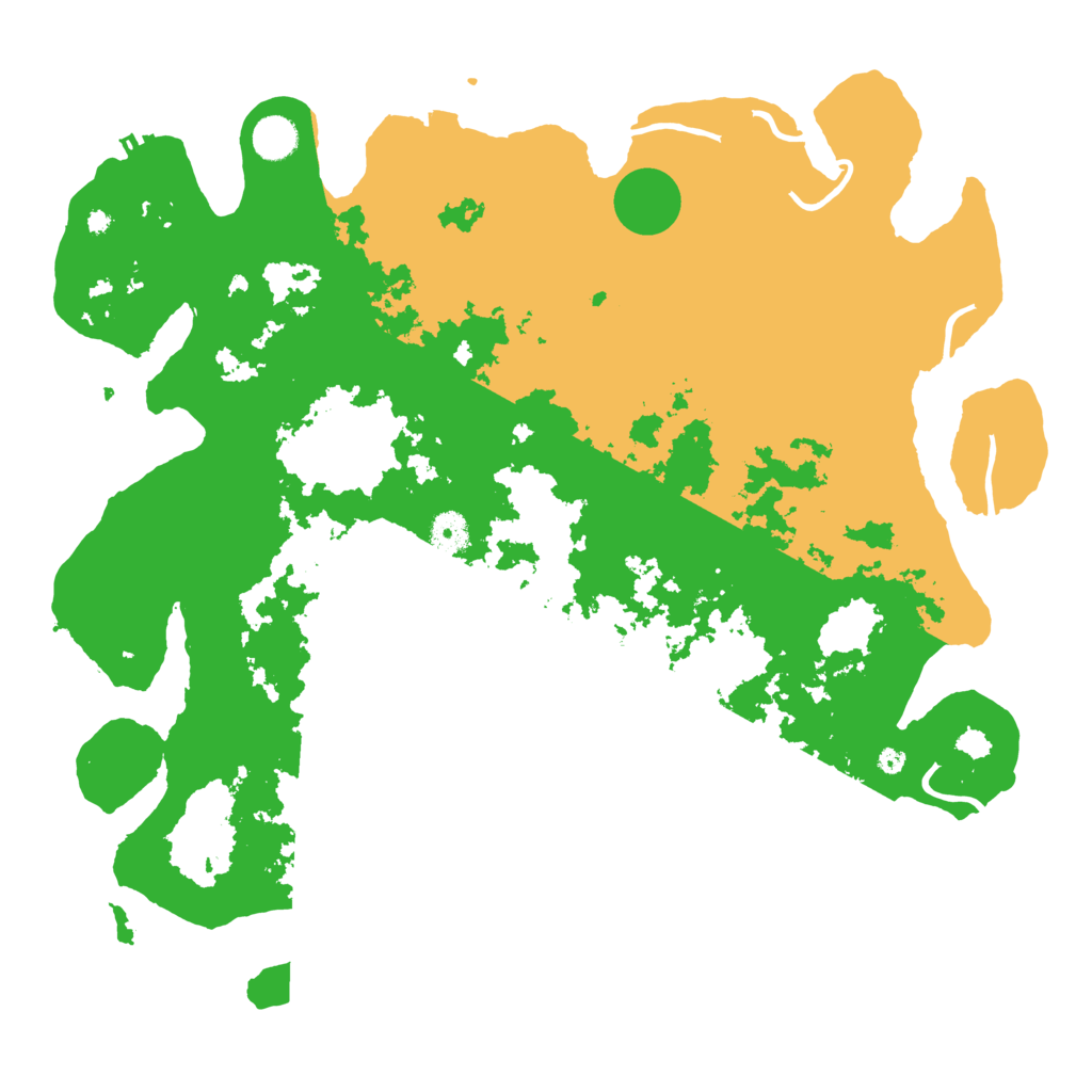 Biome Rust Map: Procedural Map, Size: 4300, Seed: 59622038