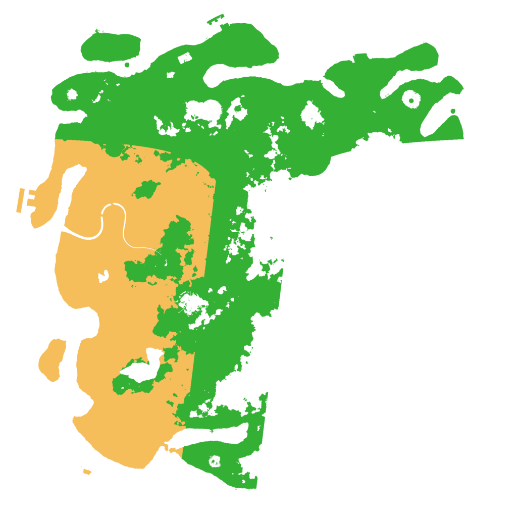 Biome Rust Map: Procedural Map, Size: 4300, Seed: 51902544