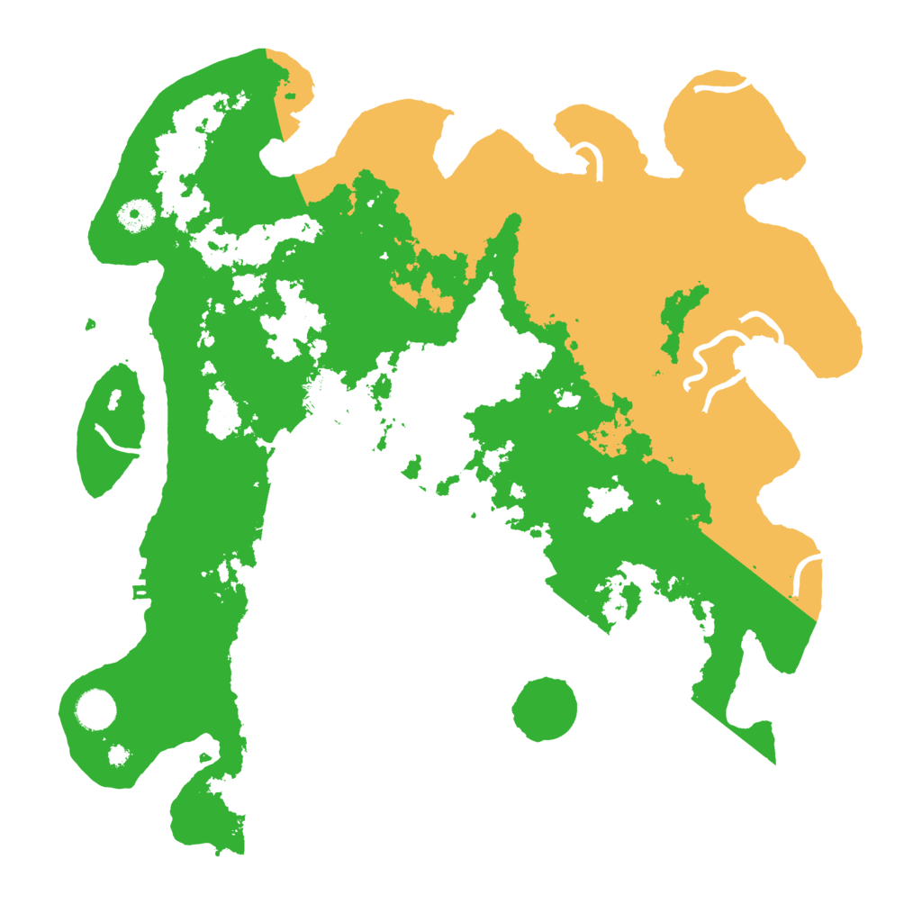 Biome Rust Map: Procedural Map, Size: 4000, Seed: 14664398