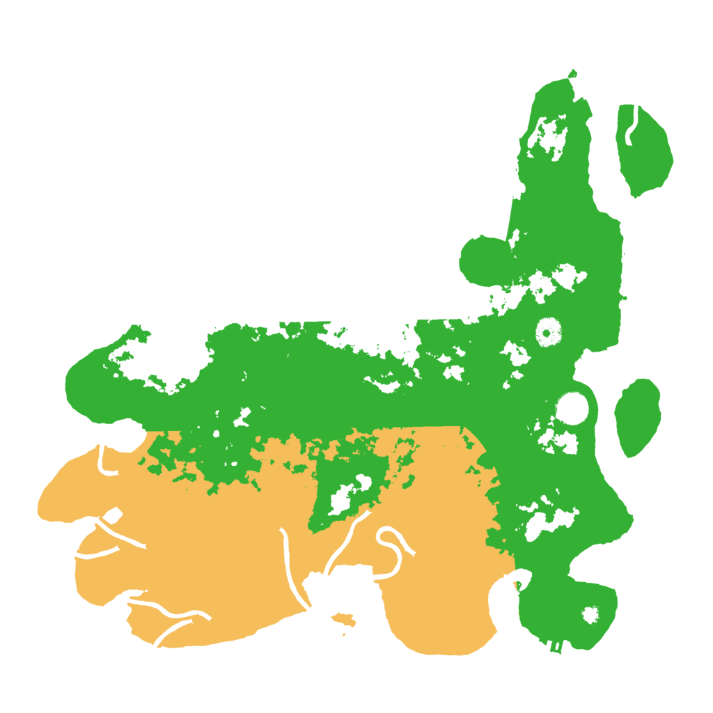 Biome Rust Map: Procedural Map, Size: 3850, Seed: 32228964